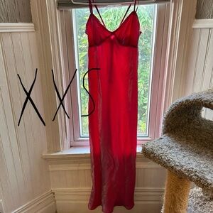 Wild Fable Vibrant Pink Maxi Dress